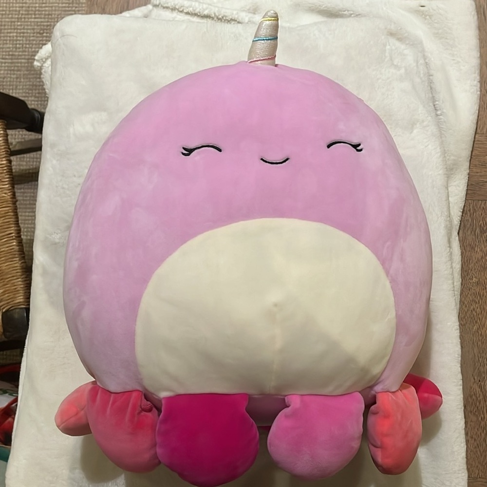 Squishmallows Davina the Unicorn Octopus - Octocorn Plush Stuffed Animal
